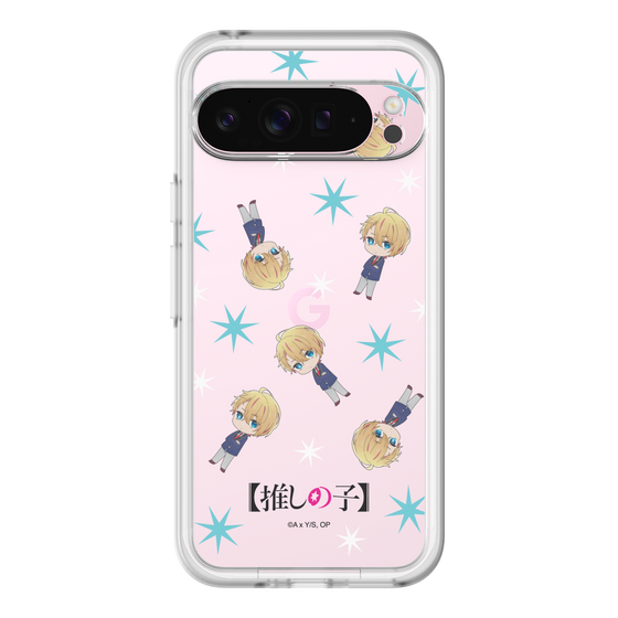 Slim Protection Premium Case［ 【OSHI NO KO】 -  Aqua - Mini Character Pattern ］