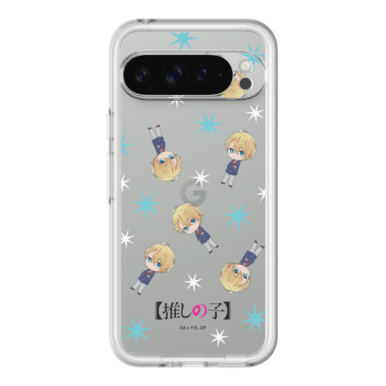 Slim Protection Premium Case［ 【OSHI NO KO】 -  Aqua - Mini Character Pattern ］