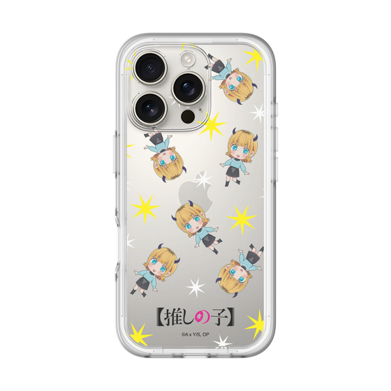 Slim Protection Premium Case［ 【OSHI NO KO】 -  MEMcho - Mini Character Pattern ］