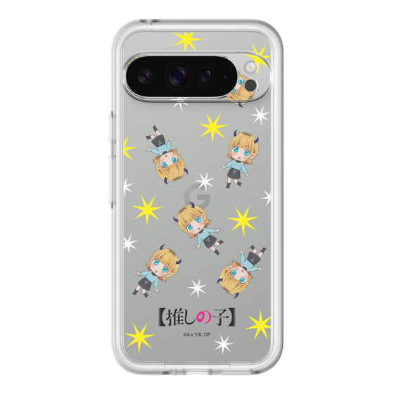 Slim Protection Premium Case［ 【OSHI NO KO】 -  MEMcho - Mini Character Pattern ］