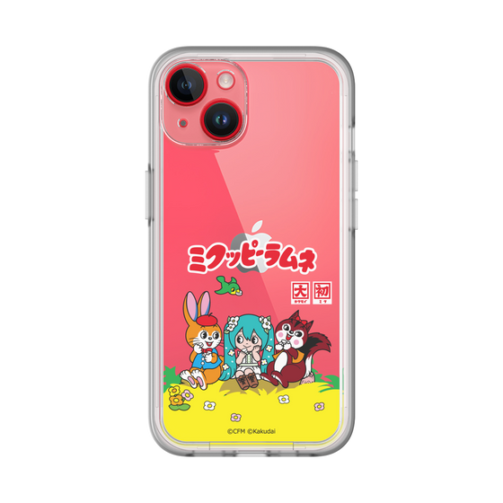 Slim Protection Premium Case［ Hatsune Miku × Kuppy Ramune – Package – Clear ］