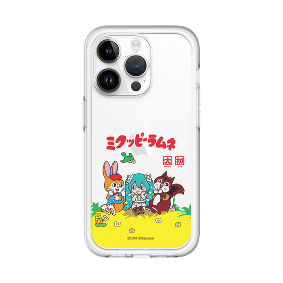 Slim Protection Premium Case［ Hatsune Miku × Kuppy Ramune – Package – Clear ］