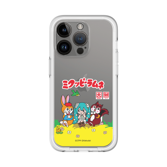 Slim Protection Premium Case［ Hatsune Miku × Kuppy Ramune – Package – Clear ］