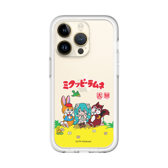 Slim Protection Premium Case［ Hatsune Miku × Kuppy Ramune – Package – Clear ］