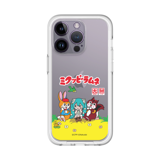 Slim Protection Premium Case［ Hatsune Miku × Kuppy Ramune – Package – Clear ］