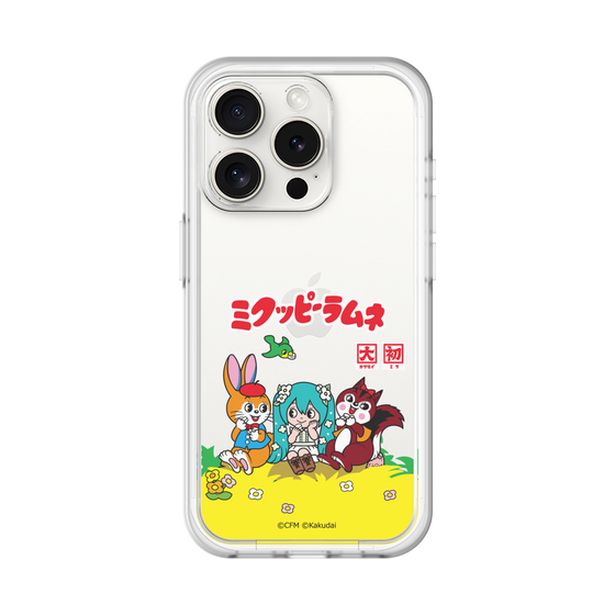Slim Protection Premium Case［ Hatsune Miku × Kuppy Ramune – Package – Clear ］