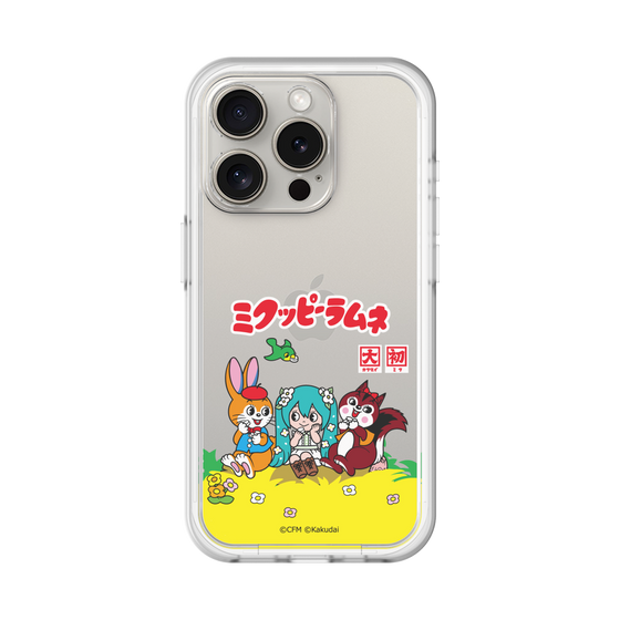 Slim Protection Premium Case［ Hatsune Miku × Kuppy Ramune – Package – Clear ］