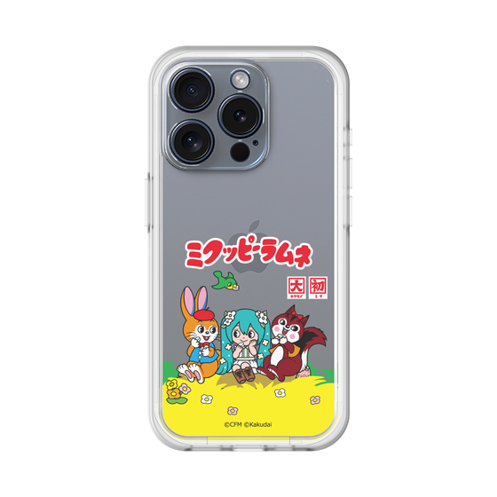 Slim Protection Premium Case［ Hatsune Miku × Kuppy Ramune – Package – Clear ］