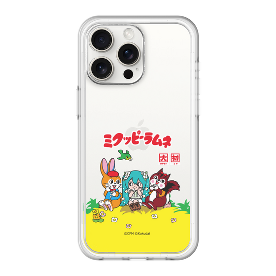 Slim Protection Premium Case［ Hatsune Miku × Kuppy Ramune – Package – Clear ］