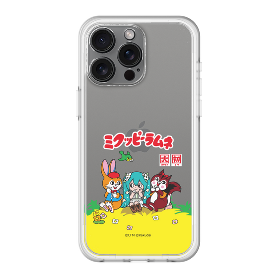 Slim Protection Premium Case［ Hatsune Miku × Kuppy Ramune – Package – Clear ］