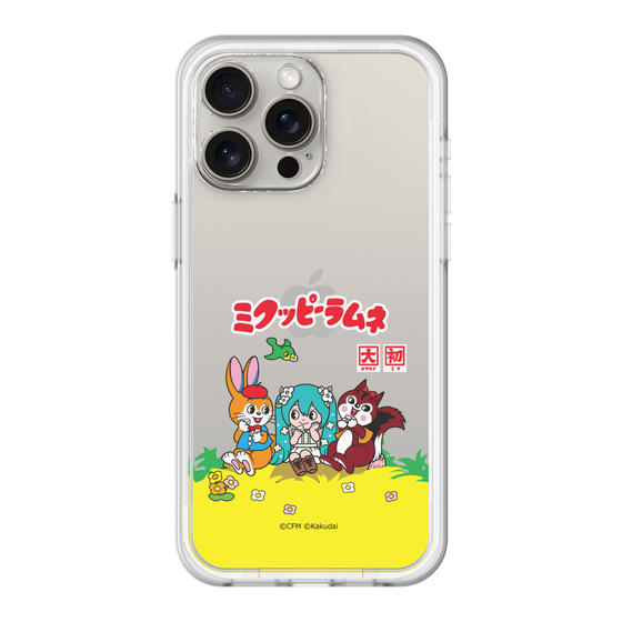 Slim Protection Premium Case［ Hatsune Miku × Kuppy Ramune – Package – Clear ］