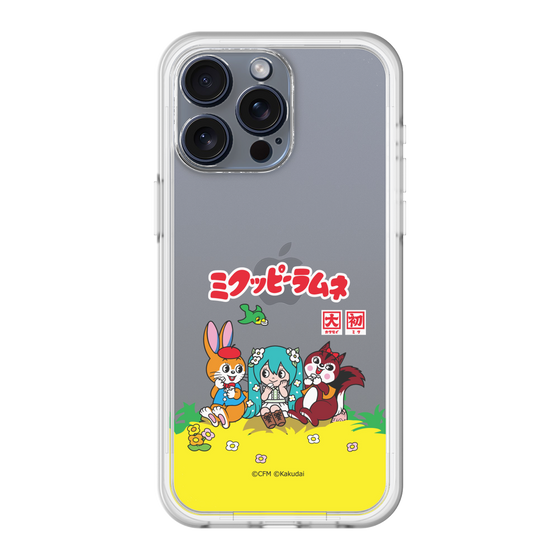 Slim Protection Premium Case［ Hatsune Miku × Kuppy Ramune – Package – Clear ］