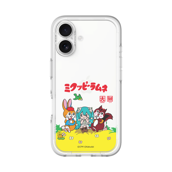 Slim Protection Premium Case［ Hatsune Miku × Kuppy Ramune – Package – Clear ］