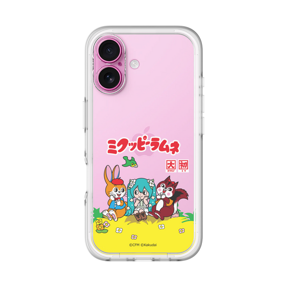Slim Protection Premium Case［ Hatsune Miku × Kuppy Ramune – Package – Clear ］