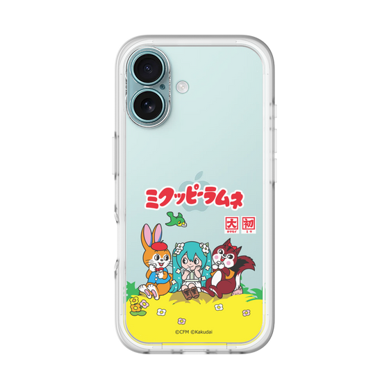 Slim Protection Premium Case［ Hatsune Miku × Kuppy Ramune – Package – Clear ］