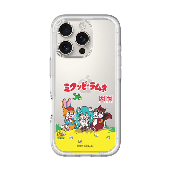 Slim Protection Premium Case［ Hatsune Miku × Kuppy Ramune – Package – Clear ］
