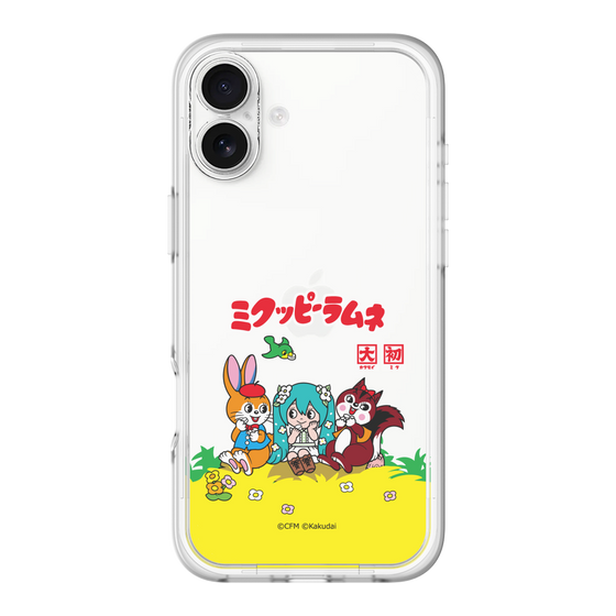 Slim Protection Premium Case［ Hatsune Miku × Kuppy Ramune – Package – Clear ］