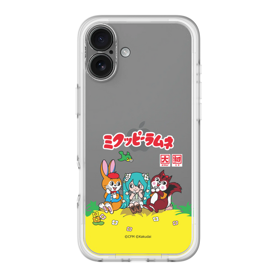 Slim Protection Premium Case［ Hatsune Miku × Kuppy Ramune – Package – Clear ］