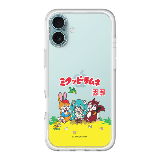 Slim Protection Premium Case［ Hatsune Miku × Kuppy Ramune – Package – Clear ］