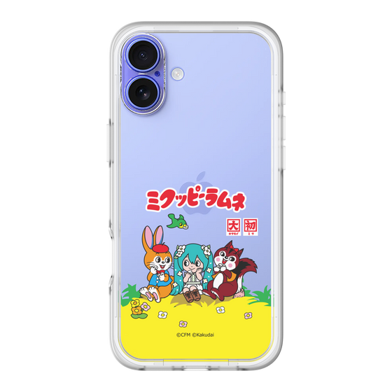 Slim Protection Premium Case［ Hatsune Miku × Kuppy Ramune – Package – Clear ］