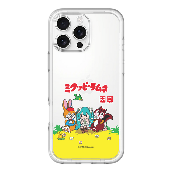 Slim Protection Premium Case［ Hatsune Miku × Kuppy Ramune – Package – Clear ］