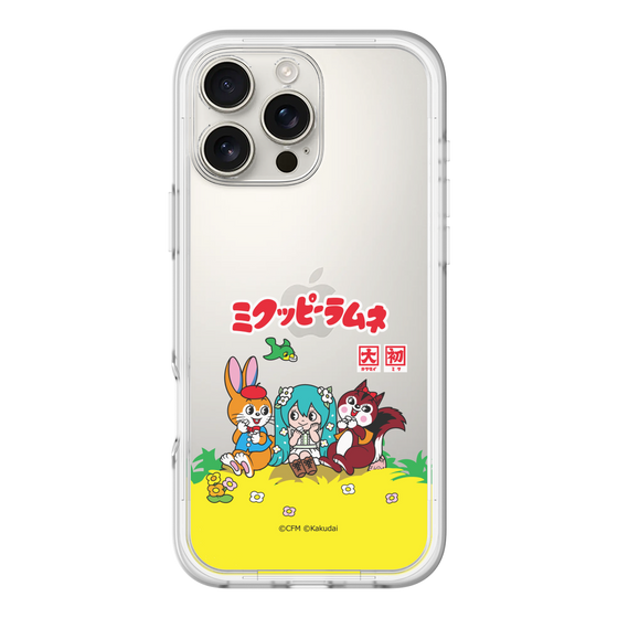Slim Protection Premium Case［ Hatsune Miku × Kuppy Ramune – Package – Clear ］