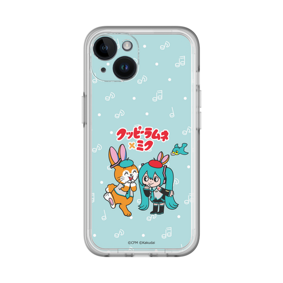 Slim Protection Premium Case［ Hatsune Miku × Kuppy Ramune – Hatsune Miku × Kuppy – Chibi Illustration ］