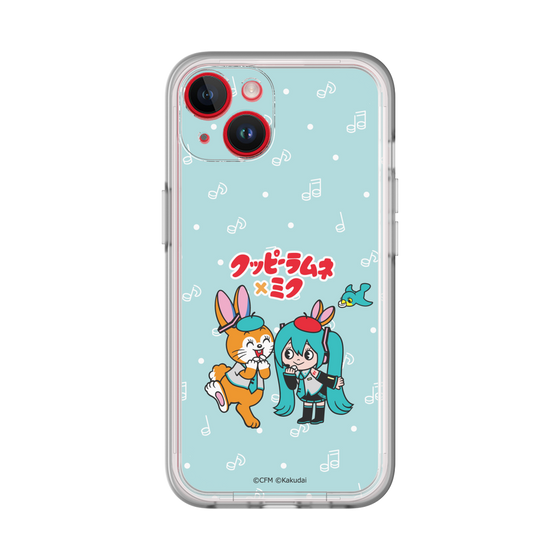 Slim Protection Premium Case［ Hatsune Miku × Kuppy Ramune – Hatsune Miku × Kuppy – Chibi Illustration ］