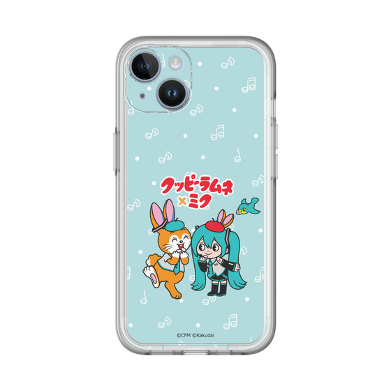 Slim Protection Premium Case［ Hatsune Miku × Kuppy Ramune – Hatsune Miku × Kuppy – Chibi Illustration ］