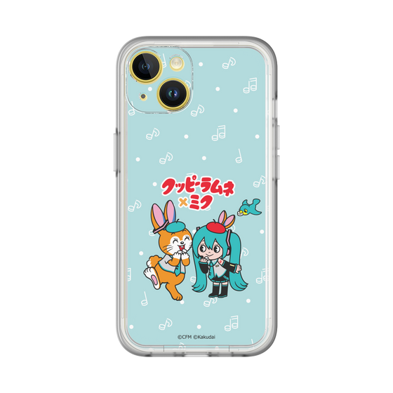 Slim Protection Premium Case［ Hatsune Miku × Kuppy Ramune – Hatsune Miku × Kuppy – Chibi Illustration ］