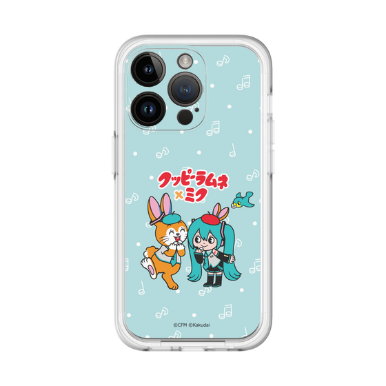 Slim Protection Premium Case［ Hatsune Miku × Kuppy Ramune – Hatsune Miku × Kuppy – Chibi Illustration ］