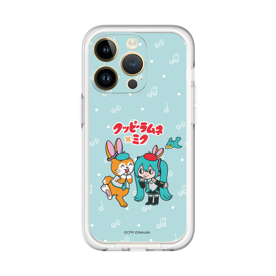 Slim Protection Premium Case［ Hatsune Miku × Kuppy Ramune – Hatsune Miku × Kuppy – Chibi Illustration ］