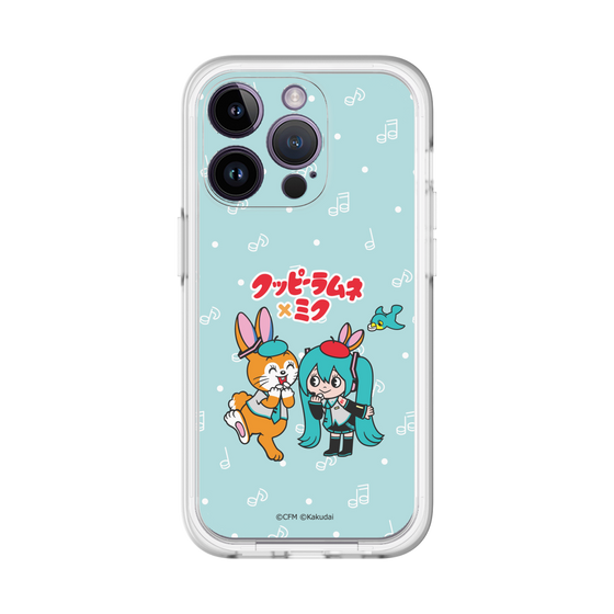 Slim Protection Premium Case［ Hatsune Miku × Kuppy Ramune – Hatsune Miku × Kuppy – Chibi Illustration ］
