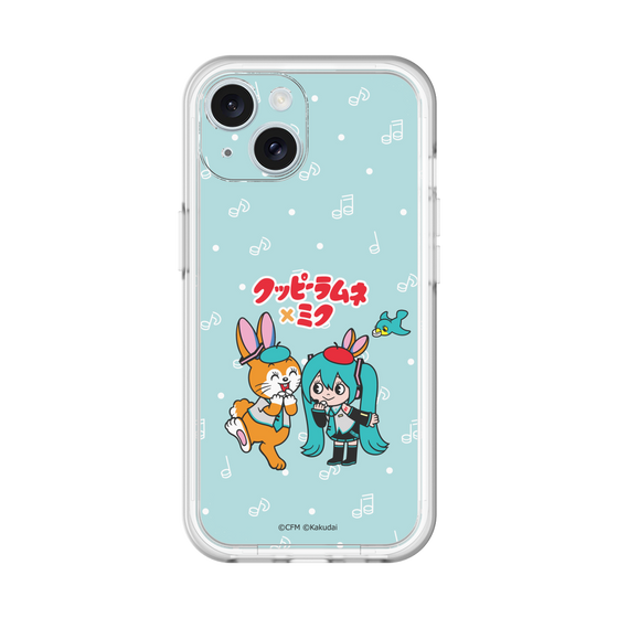 Slim Protection Premium Case［ Hatsune Miku × Kuppy Ramune – Hatsune Miku × Kuppy – Chibi Illustration ］