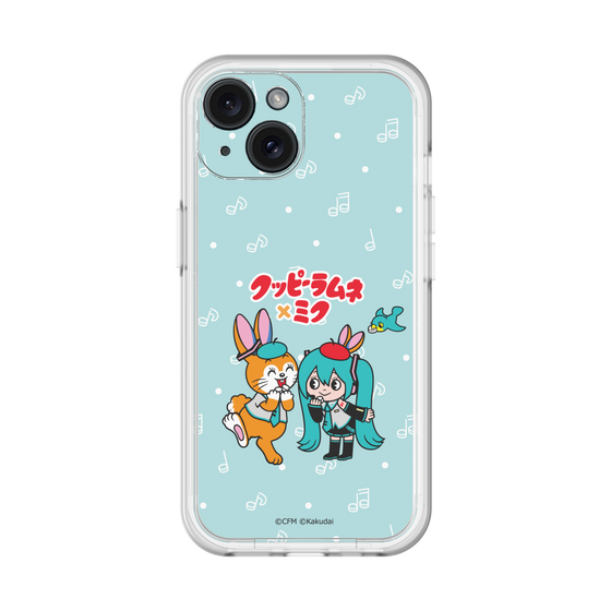 Slim Protection Premium Case［ Hatsune Miku × Kuppy Ramune – Hatsune Miku × Kuppy – Chibi Illustration ］