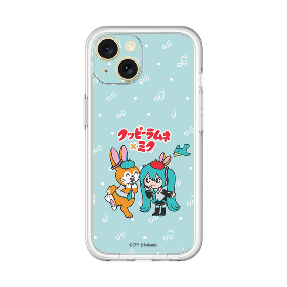 Slim Protection Premium Case［ Hatsune Miku × Kuppy Ramune – Hatsune Miku × Kuppy – Chibi Illustration ］