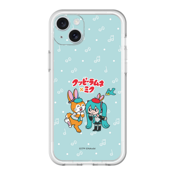 Slim Protection Premium Case［ Hatsune Miku × Kuppy Ramune – Hatsune Miku × Kuppy – Chibi Illustration ］