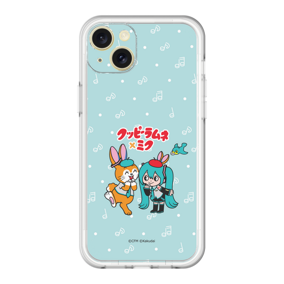 Slim Protection Premium Case［ Hatsune Miku × Kuppy Ramune – Hatsune Miku × Kuppy – Chibi Illustration ］