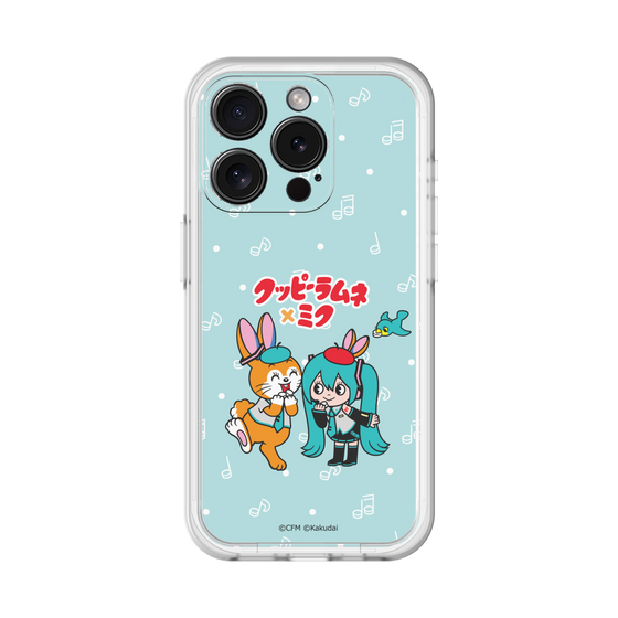Slim Protection Premium Case［ Hatsune Miku × Kuppy Ramune – Hatsune Miku × Kuppy – Chibi Illustration ］