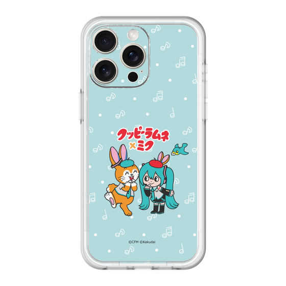 Slim Protection Premium Case［ Hatsune Miku × Kuppy Ramune – Hatsune Miku × Kuppy – Chibi Illustration ］