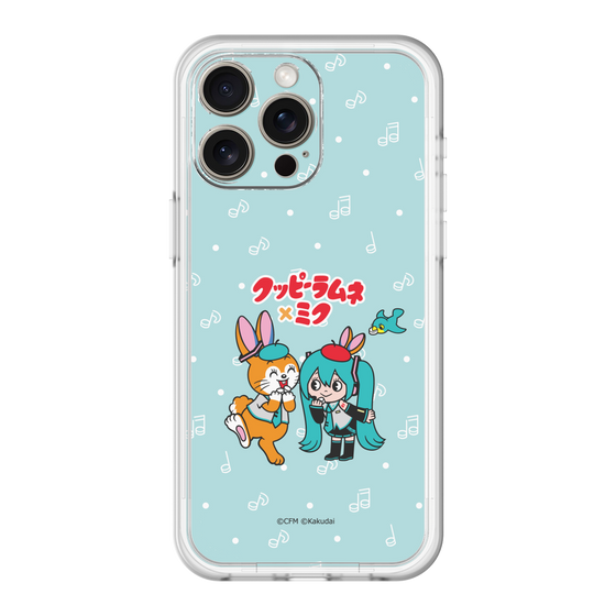 Slim Protection Premium Case［ Hatsune Miku × Kuppy Ramune – Hatsune Miku × Kuppy – Chibi Illustration ］