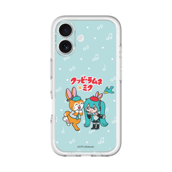Slim Protection Premium Case［ Hatsune Miku × Kuppy Ramune – Hatsune Miku × Kuppy – Chibi Illustration ］