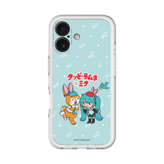 Slim Protection Premium Case［ Hatsune Miku × Kuppy Ramune – Hatsune Miku × Kuppy – Chibi Illustration ］