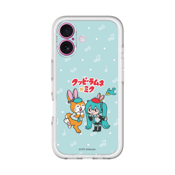 Slim Protection Premium Case［ Hatsune Miku × Kuppy Ramune – Hatsune Miku × Kuppy – Chibi Illustration ］