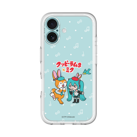 Slim Protection Premium Case［ Hatsune Miku × Kuppy Ramune – Hatsune Miku × Kuppy – Chibi Illustration ］