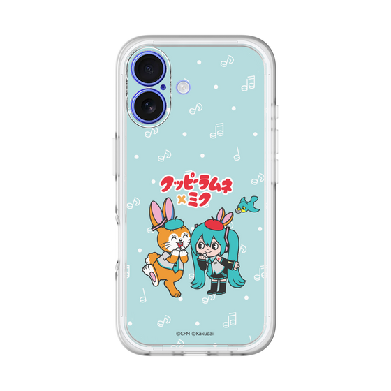 Slim Protection Premium Case［ Hatsune Miku × Kuppy Ramune – Hatsune Miku × Kuppy – Chibi Illustration ］