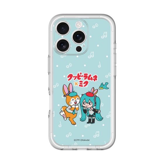 Slim Protection Premium Case［ Hatsune Miku × Kuppy Ramune – Hatsune Miku × Kuppy – Chibi Illustration ］