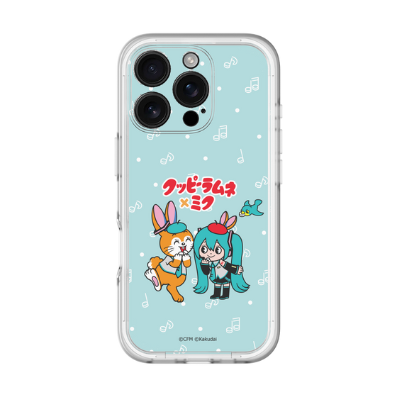 Slim Protection Premium Case［ Hatsune Miku × Kuppy Ramune – Hatsune Miku × Kuppy – Chibi Illustration ］