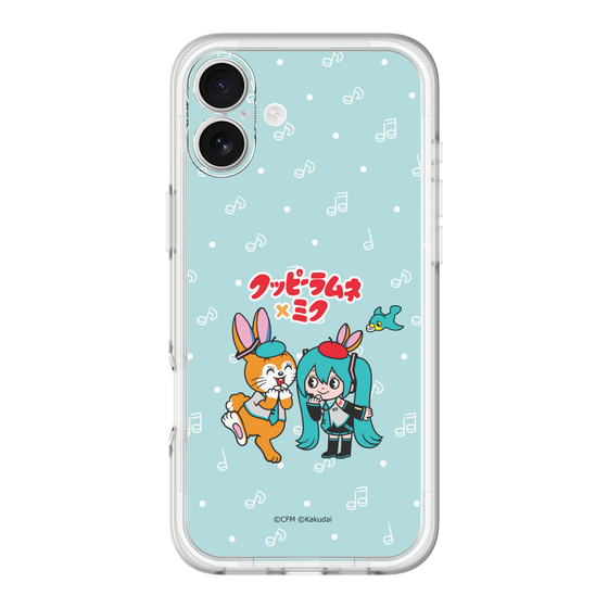 Slim Protection Premium Case［ Hatsune Miku × Kuppy Ramune – Hatsune Miku × Kuppy – Chibi Illustration ］