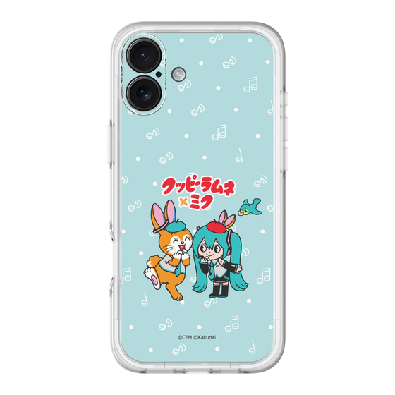 Slim Protection Premium Case［ Hatsune Miku × Kuppy Ramune – Hatsune Miku × Kuppy – Chibi Illustration ］